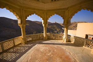 Images Dated 27th February 2008: Amber Fort, Jaipur, Rajasthan, India, Asia