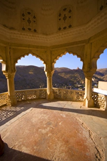 Images Dated 27th February 2008: Amber Fort, Jaipur, Rajasthan, India, Asia