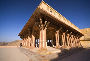 Images Dated 27th February 2008: Amber Fort, near Jaipur, Rajasthan, India, Asia
