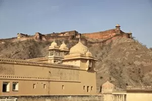 Images Dated 7th April 2010: Amber Fort Palace, Jaigarh Fort, Jaipur, Rajasthan, India, Asia