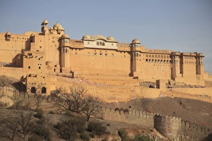 Images Dated 7th April 2010: Amber Fort Palace, Jaipur, Rajasthan, India, Asia