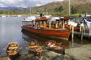 Ships Prints: Ambleside, Lake Windermere, Lake District National Park