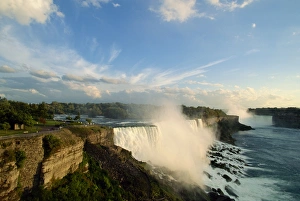 Natural Landmarks Prints: The American Falls with the Horseshoe Falls behind