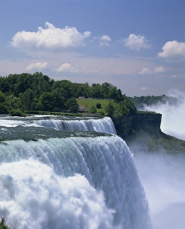 Natural Landmarks Prints: The American Falls at the Niagara Falls