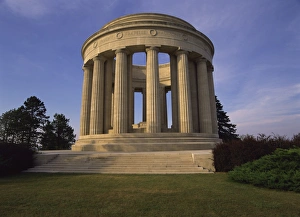 War Memorials Prints: American Second World War Monument, Butte de Monsec, near Verdun, Meuse