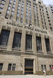 The American Stock Exchange, Manhattan, New York City, New York, United States of America
