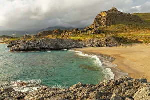 Rethymno Prints: Ammoudi Beach, Plakias, Rethymno, Crete, Greek Islands, Greece, Europe