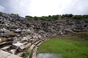 Amphitheartre at the Lycian site of Letoon, UNESCO World Heritage Site