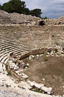 Amphitheatre at the Lycian site of Patara, near Kalkan, Antalya Province