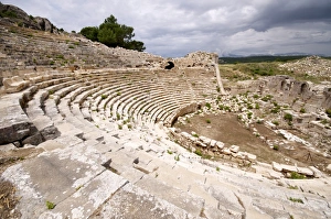 Amphitheatre at the Lycian site of Patara, near Kalkan, Antalya Province