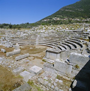 Amphi Theatre Prints: Amphitheatre at Sanctuary of Zeus
