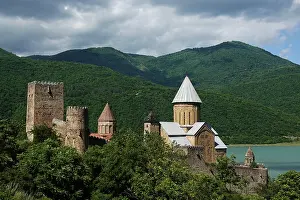 Stronghold Prints: Ananuri Fortress Complex, Khevsureti region, Georgia
