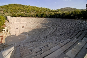 Epidaurus Prints: The ancient amphitheatre of Epidaurus, UNESCO World Heritage Site, Peloponnese