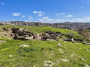 Jerash Prints: The ancient city of Jerash, believed to be founded in 331 BC by Alexander the Great