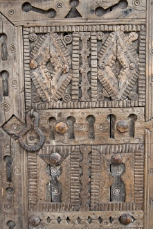 Ancient door for sale in the souk, Marrakech (Marrakesh), Morocco, North Africa, Africa Ancient door for sale in the souk, Marrakech (Marrakesh), Morocco, North Africa, Africa