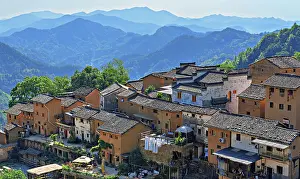 Province Prints: Ancient earthen buildings show history in YangChan Tulou village in Huangshan