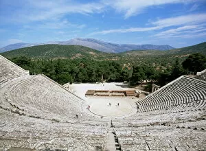 Images Dated 31st July 2008: Ancient Greek theatre
