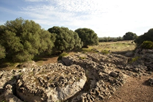 Quarries Prints: The ancient quarries of Cusa, Sicily, Italy, Europe