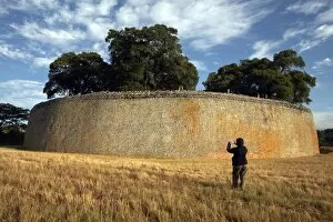Images Dated 5th May 2008: The ancient ruins of Great Zimbabwe, UNESCO World Heritage Site, Zimbabwe, Africa
