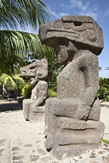 Ancient statues, Altagracia, Ometepe Island, Nicaragua, Central America Ancient statues, Altagracia, Ometepe Island, Nicaragua, Central America