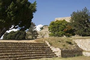 The ancient Zapotec city of Monte Alban