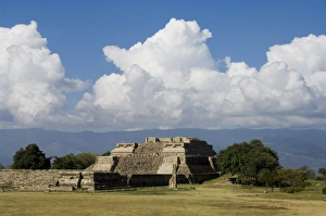 The ancient Zapotec city of Monte Alban