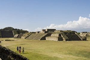 The ancient Zapotec city of Monte Alban