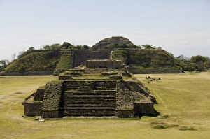 The ancient Zapotec city of Monte Alban