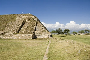 The ancient Zapotec city of Monte Alban