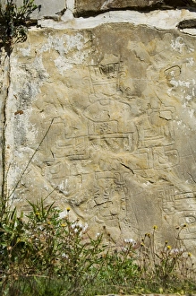 The ancient Zapotec city of Monte Alban