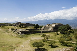 The ancient Zapotec city of Monte Alban