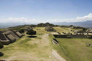 The ancient Zapotec city of Monte Alban