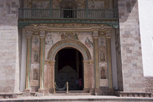 Religious Icon Prints: Andahuaylillas church, Peru, South America
