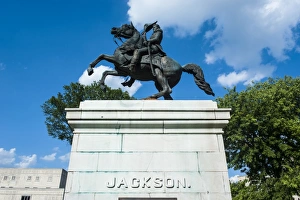State Capitol Prints: Andrew Jackson Memorial at the State Capitol in Nashville
