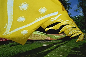 Washing Line Prints: Androsia Batik, Andros, Bahamas, Central America