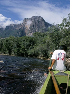 Steering Prints: Angel Falls from Rio Churun
