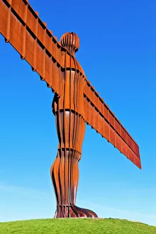Human Representation Prints: The Angel of the North sculpture by Antony Gormley, Gateshead, Newcastle-upon-Tyne