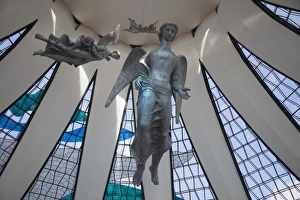 Brasilia Prints: Angel sculptures, Alfredo Ceschiatti