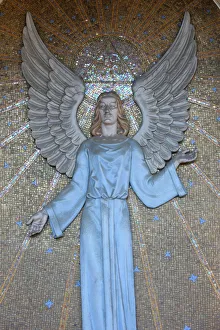 Biblical Prints: Angel, Vysehrad Cemetery, Prague, Czech Republic, Europe