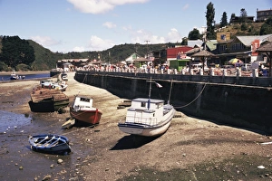 Puerto Montt Prints: Angelmo, Puerto Montt, Chile, South America