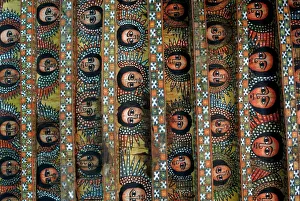Ethiopia Prints: Angels, Debre Birhan Selassie church, Gondar, Ethiopia, Africa