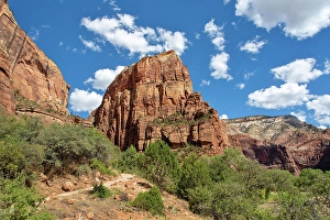 Spectacular Prints: Angels Landing, a rock formation 1488 feet high