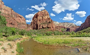 Hike Prints: Angels Landing, a rock formation 1488 feet high