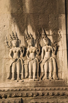 Angkor Wat temple, 12th century, Khmer, Angkor, UNESCO World Heritage Site