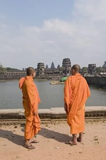 Cambodia Gallery: Angkor Wat temple, 12th century, Khmer, Angkor, UNESCO World Heritage Site