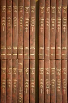 Images Dated 25th December 2008: Anglican hymn books, London, England, United Kingdom, Europe