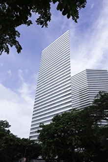 The angular designed Gateway Building in Singapore, Southeast Asia, Asia