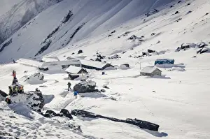Holiday Maker Prints: Annapurna Base Camp, 4130m, Annapurna Conservation Area, Nepal, Himalayas, Asia