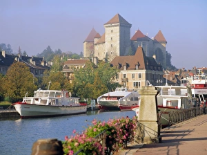 Channel Prints: Annecy, Haute Savoie, Rhone Alps, France, Europe