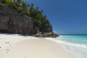 Fregate Island Prints: Anse Macquereau, Fregate Island, Seychelles, Indian Ocean, Africa